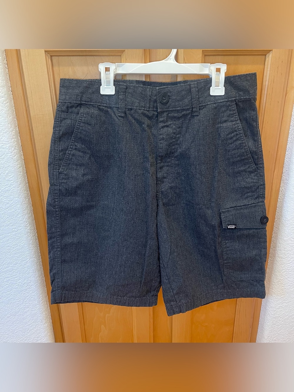 Vans Men’s Gray Cargo Shorts Size 30 Utility Skate Shorts
